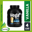 VEGA SPORTS | PROTEIN | HIGH PROTEIN | VEGAN | FITNESS | WELL BEING | WELLNESS | VEGAN PROTEIN | 4LBS