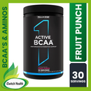 Rule 1 R1 BCAA Fruit Punch,  Boost Energy and Endurance, Fast Recovery | Pre Workout | 30 Servings