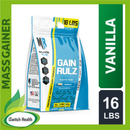Muscle Rulz Gain Rulz Premium Weight Gainer Protein Formula - 16lbs