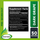 JNX Sports The Curse - 50 Servings Dark Grape | Pre workout | ENHANCE YOUR ENERGY & PERFORMANCE |