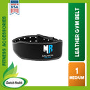 Muscle Rulz Weight Training Leather Gym Belt