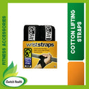 GoFit  Cotton Lifting Straps - 1 Pair