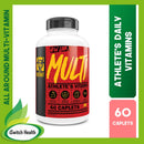 Mutant Multi 60 Caplets | THE COMPLETE EASY TO SWALLOW Multivitamin | MULTIVITAMINS | ATHLET'S VITAMINS |