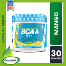 Muscle Rulz BCAA + B6 6000MG - 30 Servings | BCAA Supplement | BCAA 2:1:1 | Premium BCAA Formula | 6000mg BCAA | Branched-Chain Amino Acids