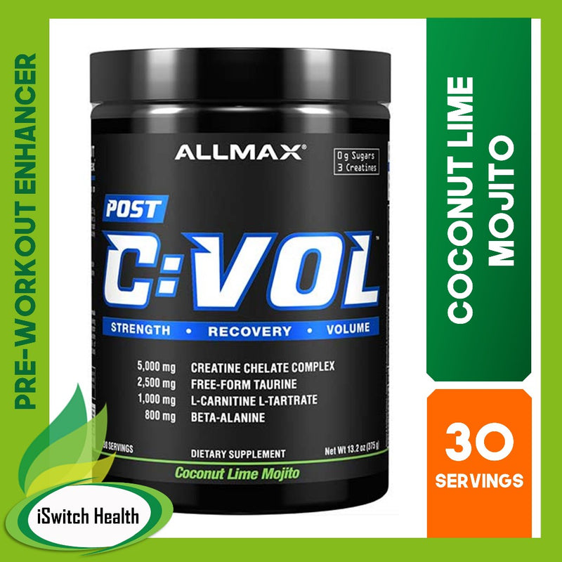 C:VOL POST WORKOUT - 30 SERVINGS  (COCONUT LIME MOJITO)