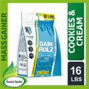 Muscle Rulz Gain Rulz Premium Weight Gainer Protein Formula - 16lbs