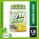 GAT SPORTS | PLANT PROTEIN | 1.6LBS | VEGAN PROTEIN | HIGHT PROTEIN | FITNESS | VEGAN SUPPLEMENT | LEMON CAKE