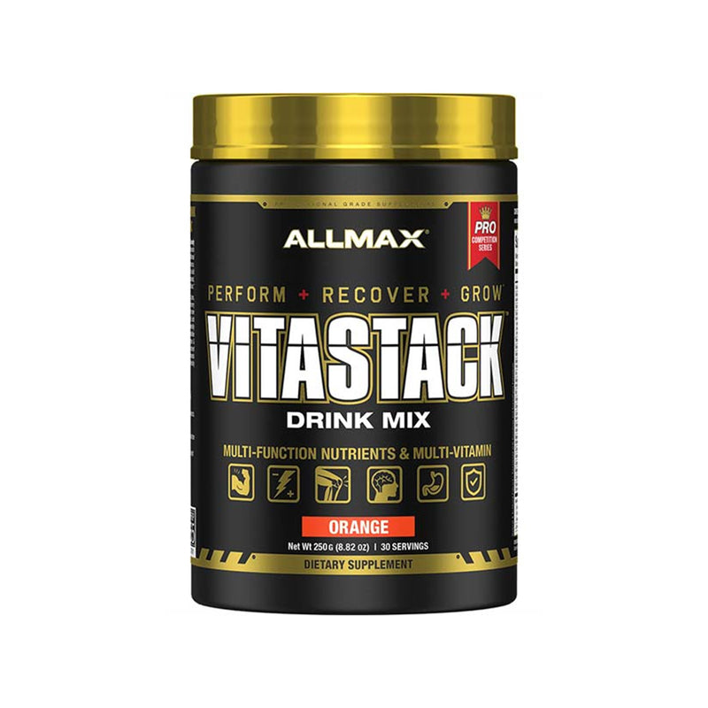 Allmax Nutrition Vitastack All In One Multivitamin, BCaa & Omega - Orange - 30 Servings