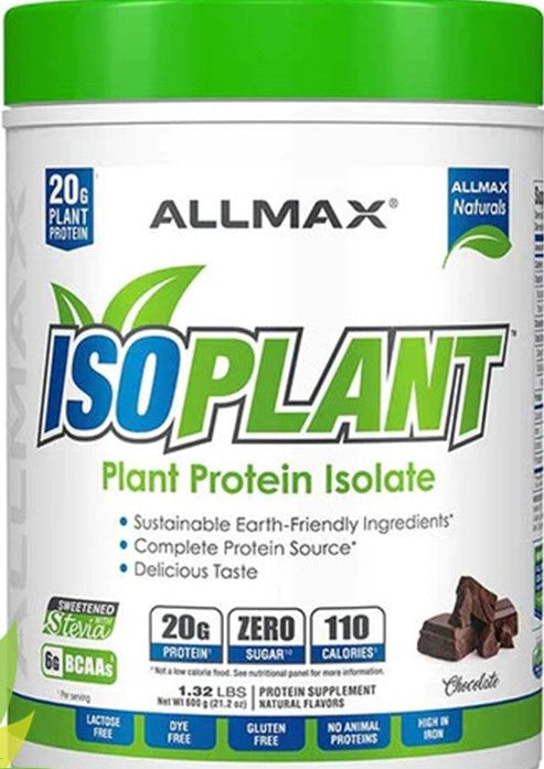 Allmax Nutrition Isoplant Plant Protein Isolate - 20 SERVINGS - Chocolate