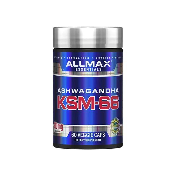 AllMax Nutrition Ashwagandha KSM-66 - 60 Veggie Capsules