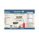 BareOrganics On-The-Go Organic Sleep Superfood Water Enhancer Natural Lemonade - 12 Sticks