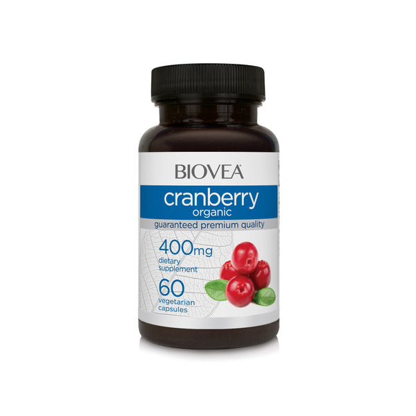 Biovea Cranberry Organic (400mg) - 60 Capsules