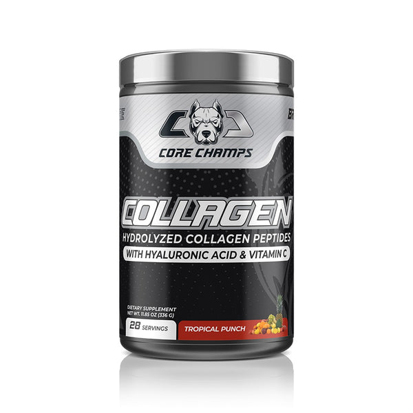 Core Champs - Collagen - Flavored Hydrolyzed Collagen Peptides w/ Hyaluronic Acid & Vit C - 28 servings