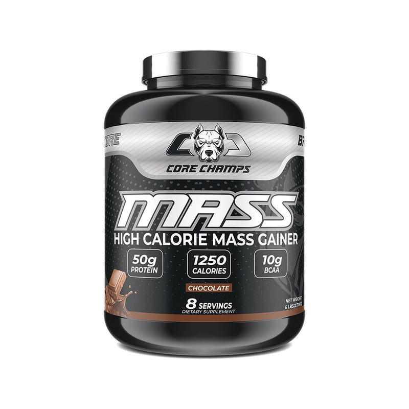 Core Champs - Mass High Calorie Mass Gainer - Chocolate - 6 LBS