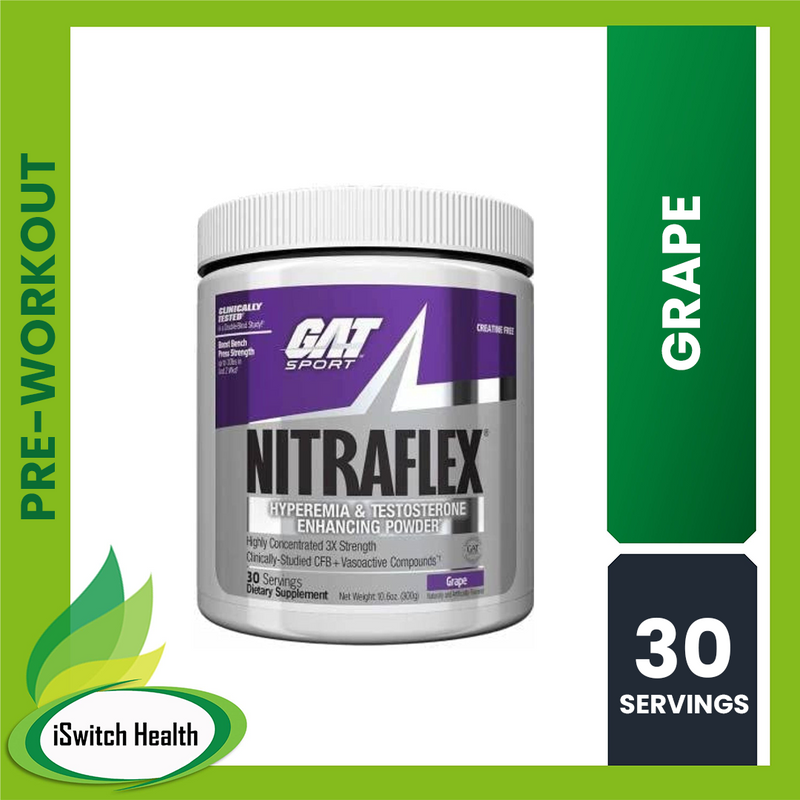 GAT SPORTS  30 Servings | Pre Workout | ENHANCE STRENGTH  | BOOST ENERGY | IMPROVE YOU STAMINA |