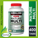 KIRKLAND SIGNATURE ADULT 50+ MATURE MULTI | 400 TABLETS