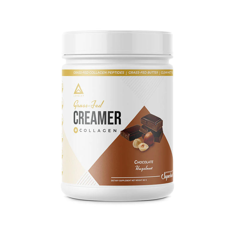 LevelUp Nutra Grass Fed Keto Creamer With Collagen - 30 Servings