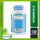 MUSCLE RULZ VITAMIN D3 120 SOFTGELS