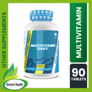 Muscle Rulz Multivitamin Daily Premium Multivitamin Formula - 90 Tablets | Strengthen Immune System