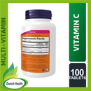 Now Foods Vitamin C-1000 With Rose Hips (1000mg) - 250 Tablets