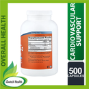 Now Foods Omega-3 Fish Oil (Molecularly Distilled) - 500 Softgels