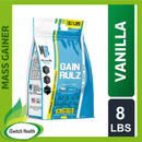 GAIN RULZ PREMIUM WEIGHT GAINER PROTEIN FORMULA - 8.1LBS  MUSCLE RULZ