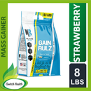 GAIN RULZ PREMIUM WEIGHT GAINER PROTEIN FORMULA - 8.1LBS  MUSCLE RULZ