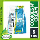 GAIN RULZ PREMIUM WEIGHT GAINER PROTEIN FORMULA - 8.1LBS  MUSCLE RULZ