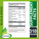 BASIC BCAA - 30 SERVINGS | ELECTROLYTE | ADVANCE BCAA | POST-WORKOUT