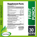 GAT PMP Pre-Workout | Fruit Punch | POWE BOOSTER | INCREASE MAX REPS | ENHANCE YOUR STAMINA |