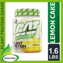 GAT SPORTS | PLANT PROTEIN | 1.6LBS | VEGAN PROTEIN | HIGHT PROTEIN | FITNESS | VEGAN SUPPLEMENT | LEMON CAKE