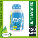 Muscle Rulz Zinc 50mg - 100 Tablets