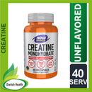 NOW FOODS CREATINE MONOHYDRATE (750MG) - 240 CAPSULES