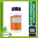NOW FOODS EXTRA STRENGTH ASTAXANTHIN FOR CELLULAR PROTECTION 60 SOFTGELS