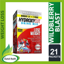 MuscleTech Hydroxycut Weight Loss Drink Mix - 21 Packets Wildberry Blast
