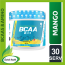 Muscle Rulz BCAA + B6 6000MG - 30 Servings | BCAA Supplement | BCAA 2:1:1 | Premium BCAA Formula | 6000mg BCAA | Branched-Chain Amino Acids