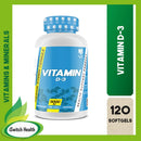 MUSCLE RULZ VITAMIN D3 120 SOFTGELS