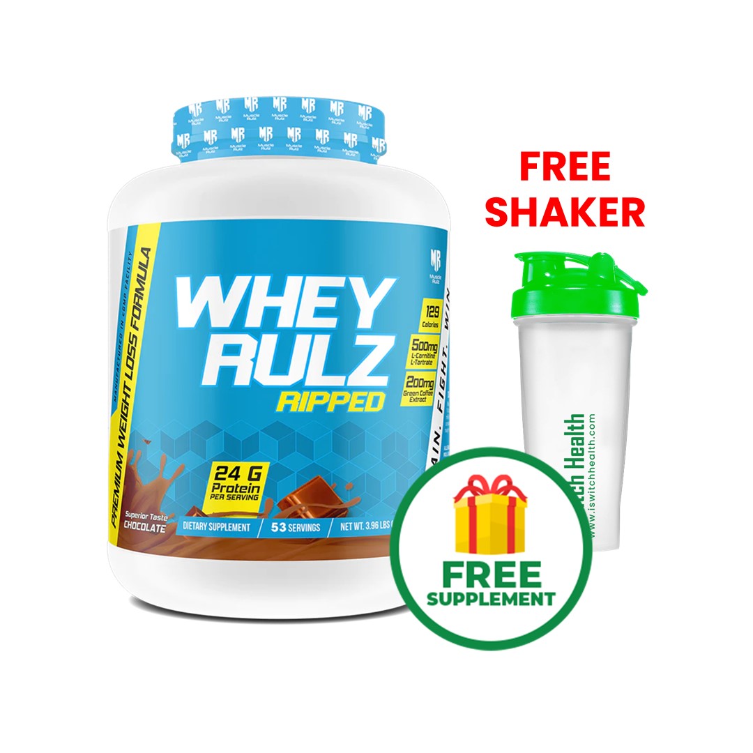 Muscle Rulz - Whey Rulz Ripped - Chocolate - 4 LBS