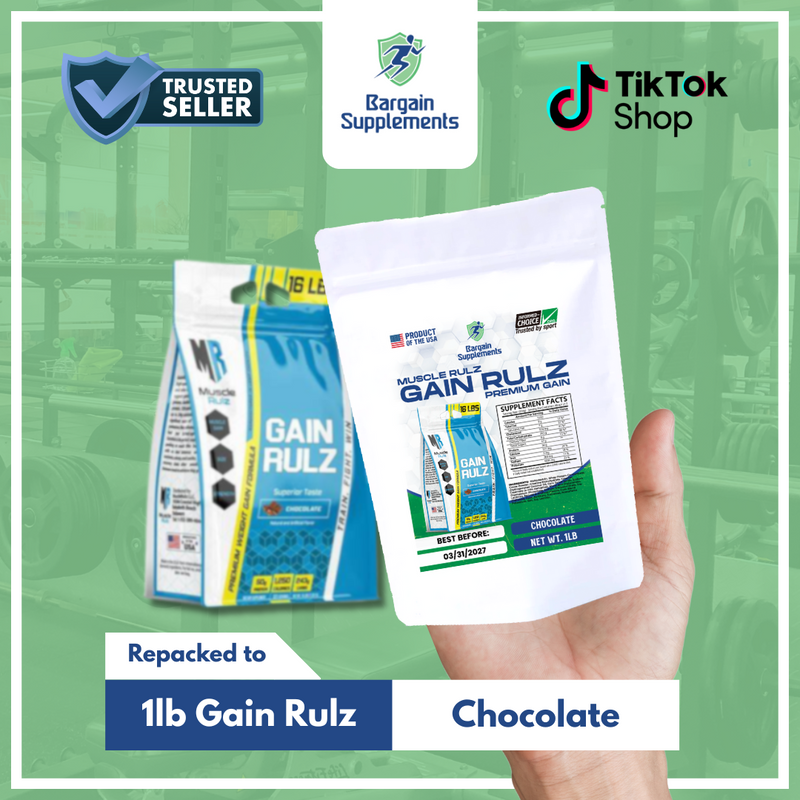 Muscle Rulz Gain Rulz 1lb (REPACKED)