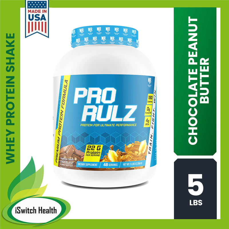 Muscle Rulz Pro Rulz Premium Multi-Protein Formula - 5lbs