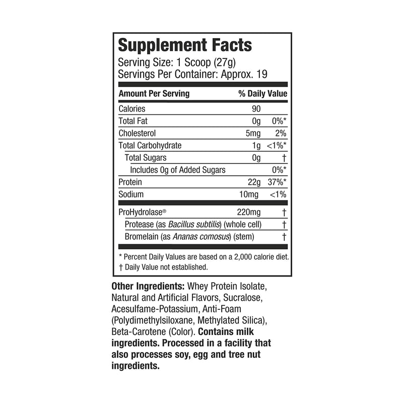 MuscleTech Iso Whey Clear - 19 Servings