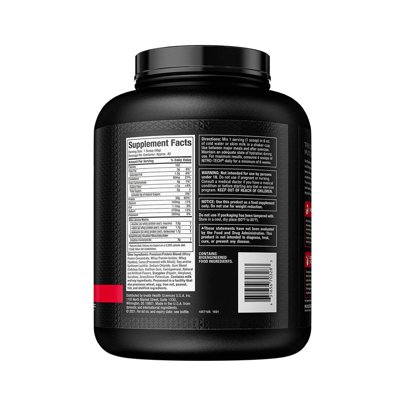 MuscleTech Nitro-Tech Performance Series - 4lbs