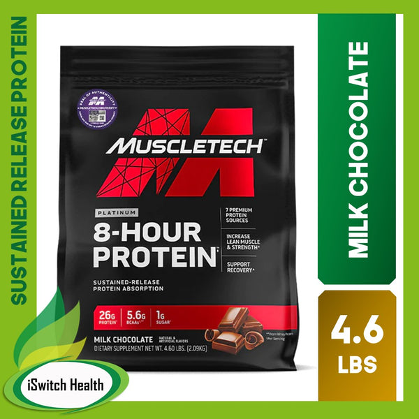 MuscleTech Phase 8 Platinum 8-hour Protein  - 4.6lbs - Milk Chocolate