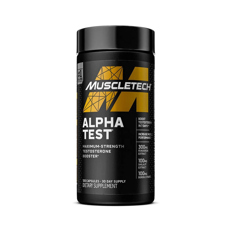 MuscleTech Pro Series AlphaTest - 120 Capsules