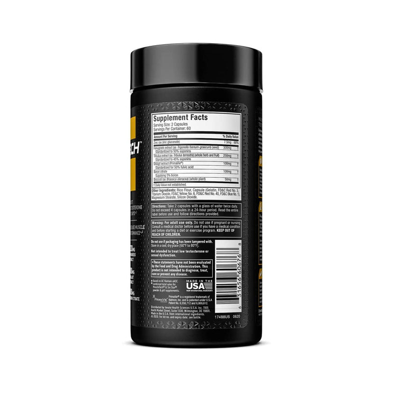 MuscleTech Pro Series AlphaTest - 120 Capsules