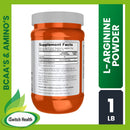 NOW FOODS L-ARGININE POWDER (AMINO ACIDS) - 1LB /454GRAMS