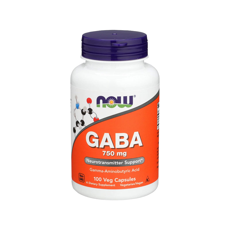 Now Foods Gaba - 100 Capsules