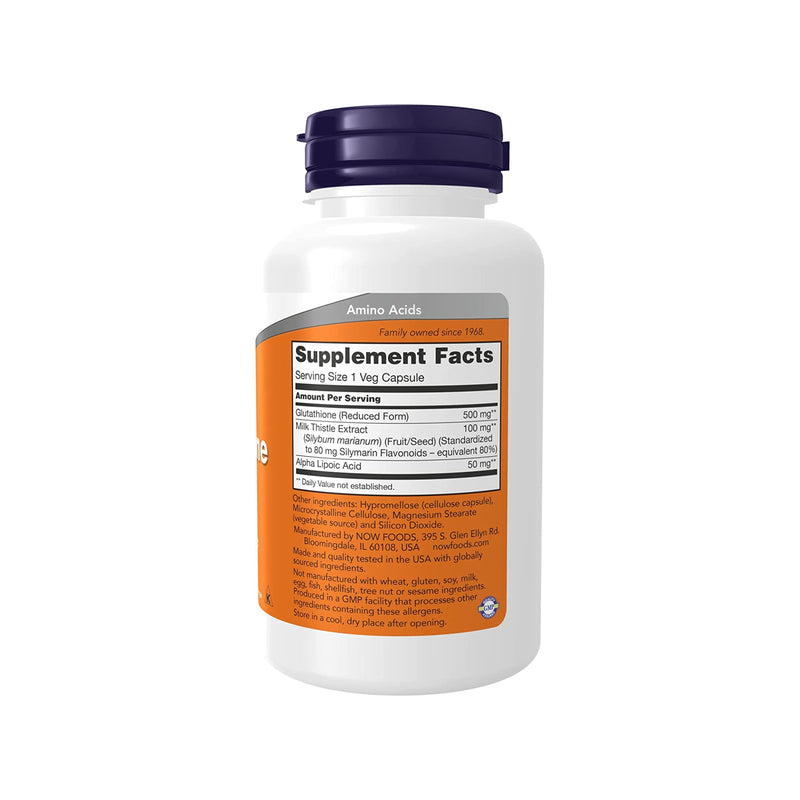 Now Foods Glutathione 500mg - 30 Vcaps