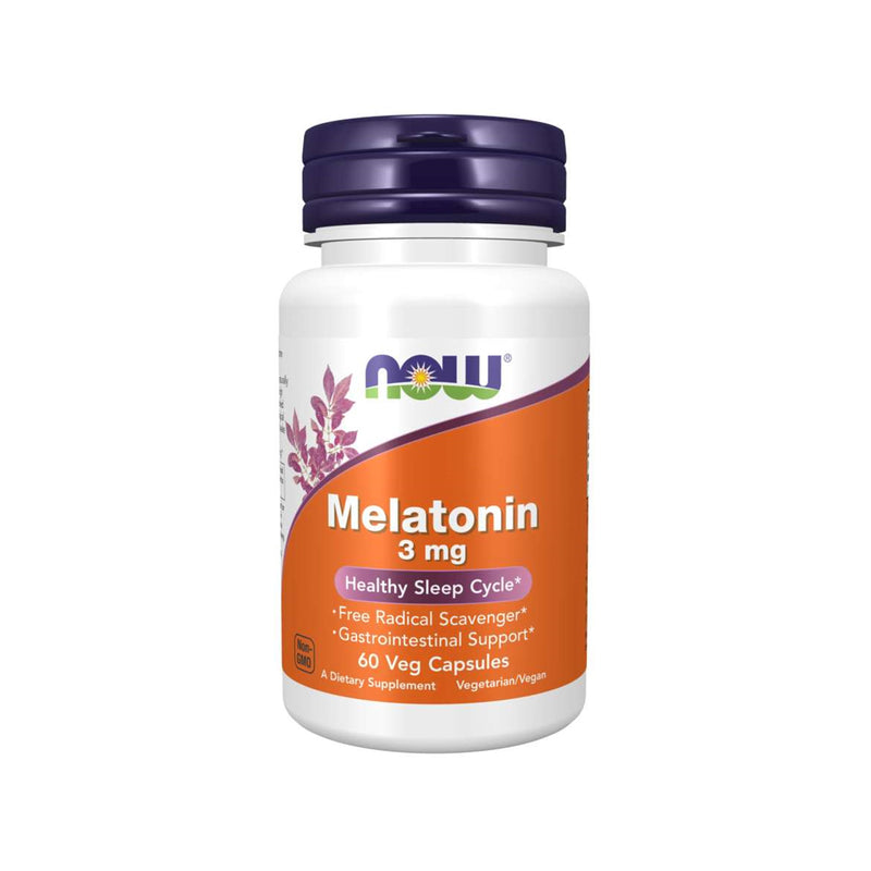 Now Foods Melatonin (3mg) - 60 Capsules