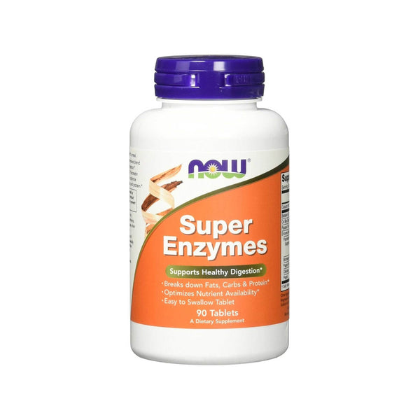 Now Foods Super Enzymes - 90 Tablets